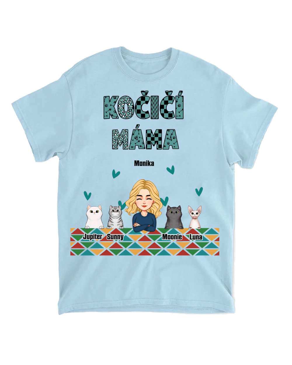 Tričko - Kočičí máma