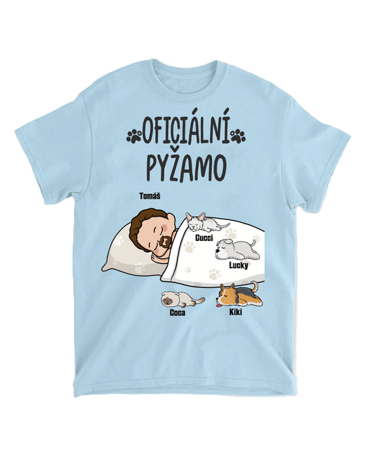 Tričko - Oficiální pyžamo 3 - až 6 mazlíčci - Climo