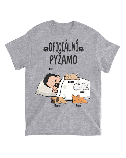 Tričko - Oficiální pyžamo 3 - až 6 psů - Climo