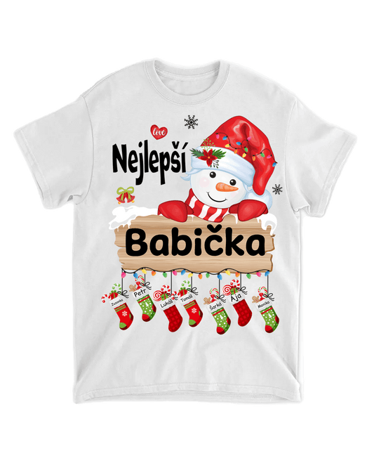 Tričko - Nejlepší babička 3 - až 10 dětí - Climo