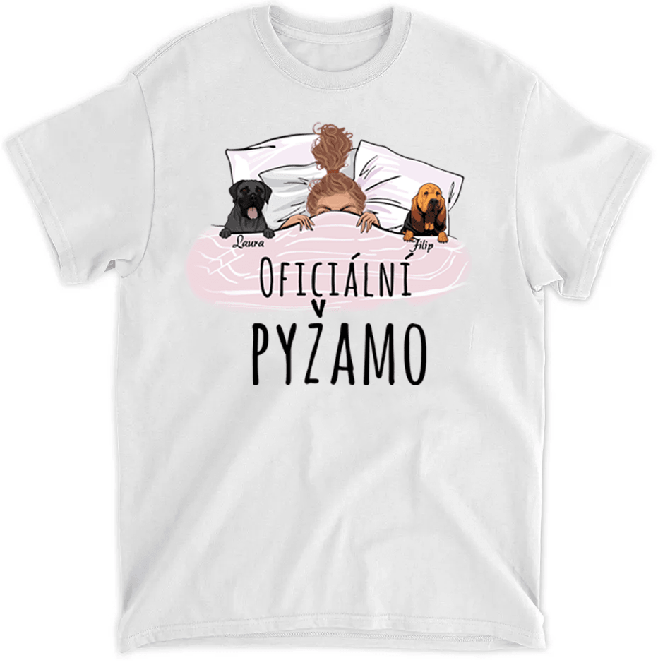 Tričko - Oficiální pyžamo 1 - Psi - Climo