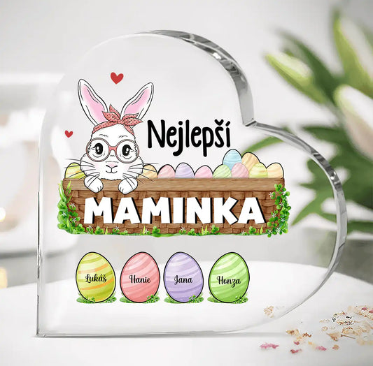 Akrylový plak - Nejlepší maminka - az 8 dětí - Climo.cz