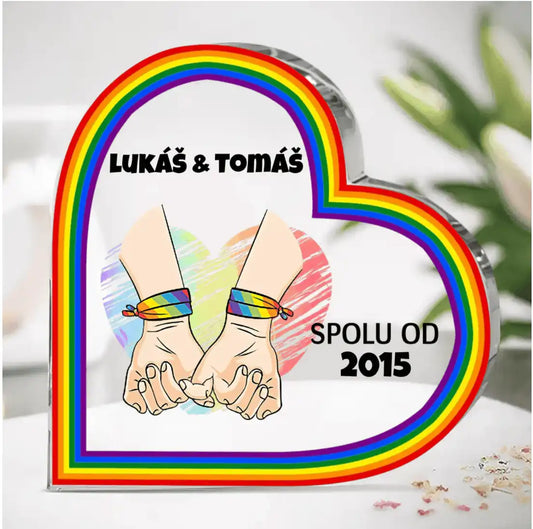 Akrylový plak - Spolu od - Climo.cz