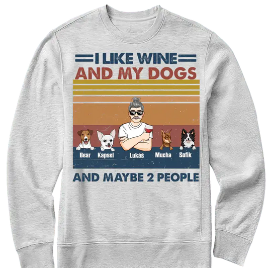 Mikina - Mám rád své pivo a své psy - až 4 psi - Climo