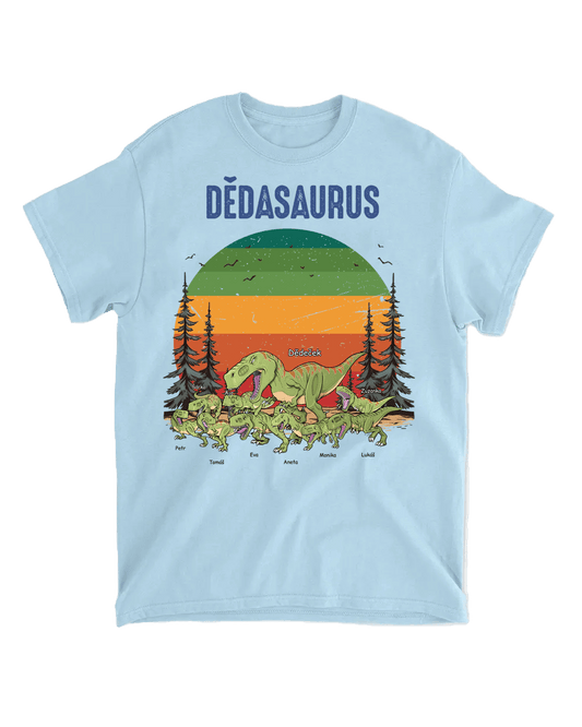 Tričko - Dědasaurus - Až 9 dětí - Climo