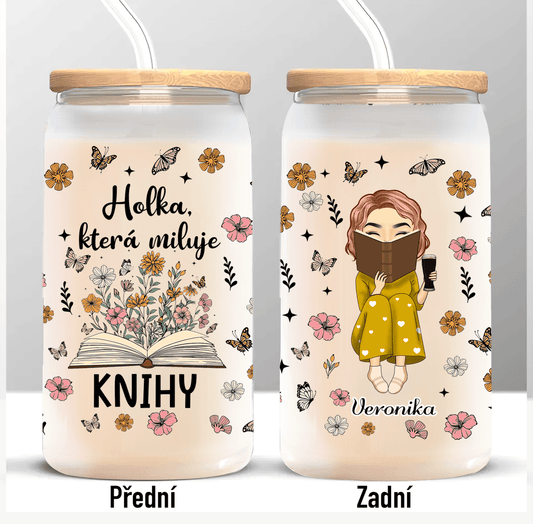 Skleněný - Holka, která miluje knihy