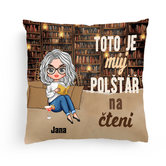 Polštář - Jen holka, která miluje knihy - Climo