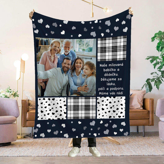 Deka - Šťastná rodina - Vlastní foto vibe - Climo.cz