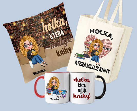 Sada -  Holka, která miluje knihy 10
