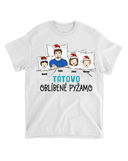 Tričko - Dědovo oficiální pyžamo - Až 6 dětí