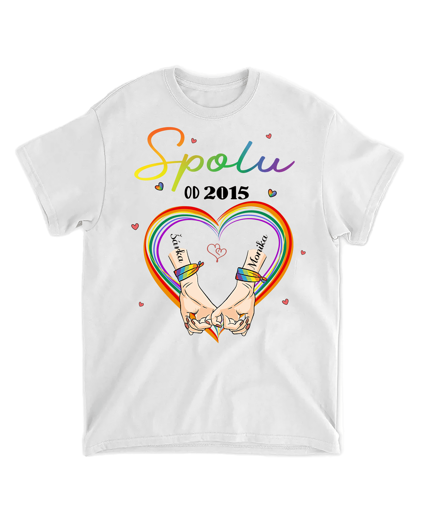 Tričko - Spolu od 2020 - LGBTQ+ 2