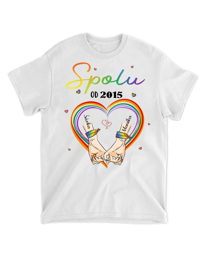 Tričko - Spolu od 2020 - LGBTQ+ 2