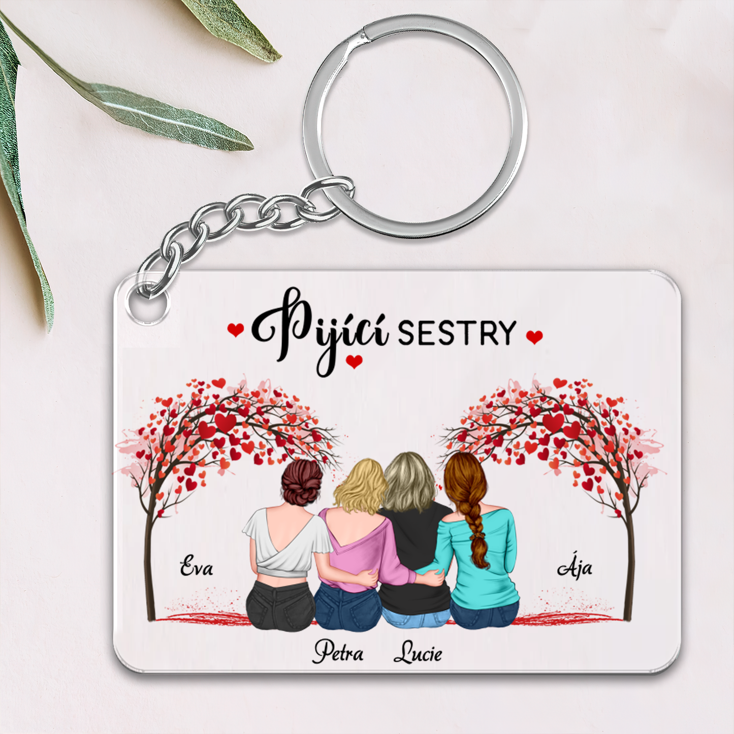 Klíčenka - Nejlepší kamarádka 2 - až 4 holky