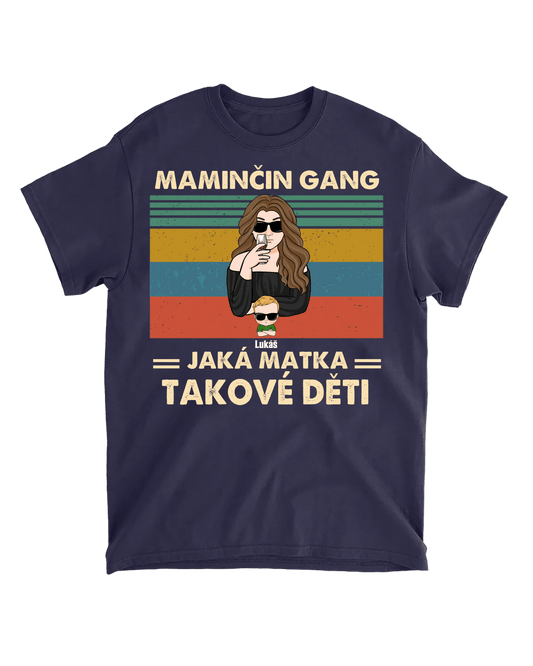 Tričko - Dědečkův gang - Jaký děda, taková vnoučata