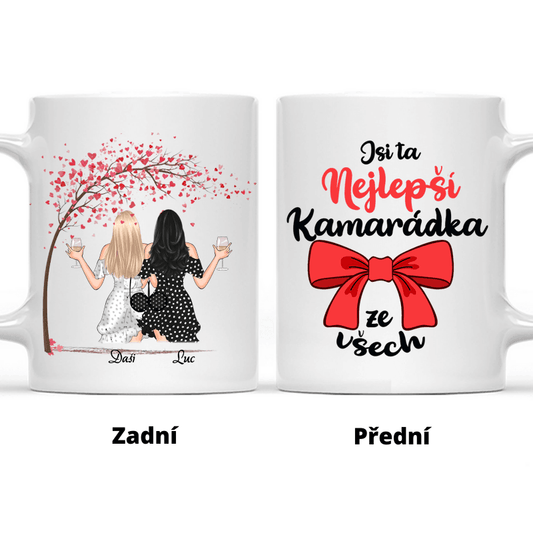 Hrnek - až 4 holky- Nejlepší kamarádka 5 - Jsi ta nejlepší kamarádka ze všech - Climo.cz