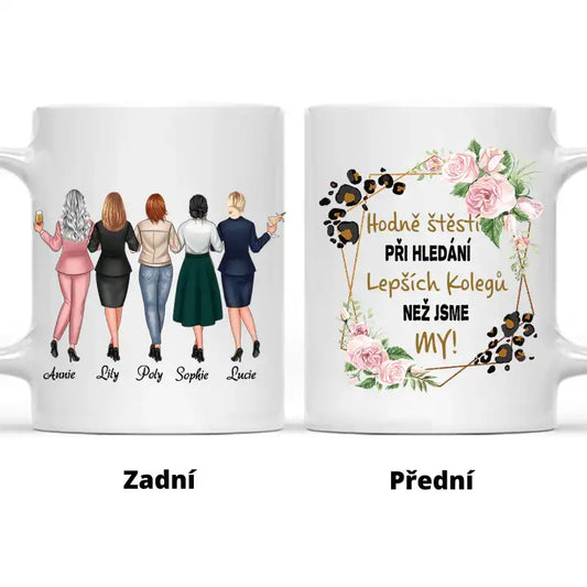 Hrnek - až 5 holek- Skvělá kolegyně - Climo.cz