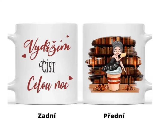 Hrnek - Miluji čtení 1. verze - Climo.cz