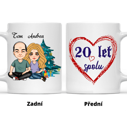Hrnek - Navždy spolu - Vánoce 6. verze - Climo.cz