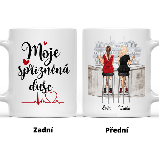 Hrnek - Nejlepší kamarádka Bar - Moje spřízněná duše 2 - Climo.cz
