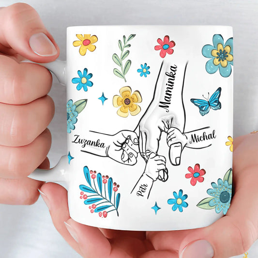 Hrnek - Spojené ruce 3 - Až 6 dětí - Climo.cz