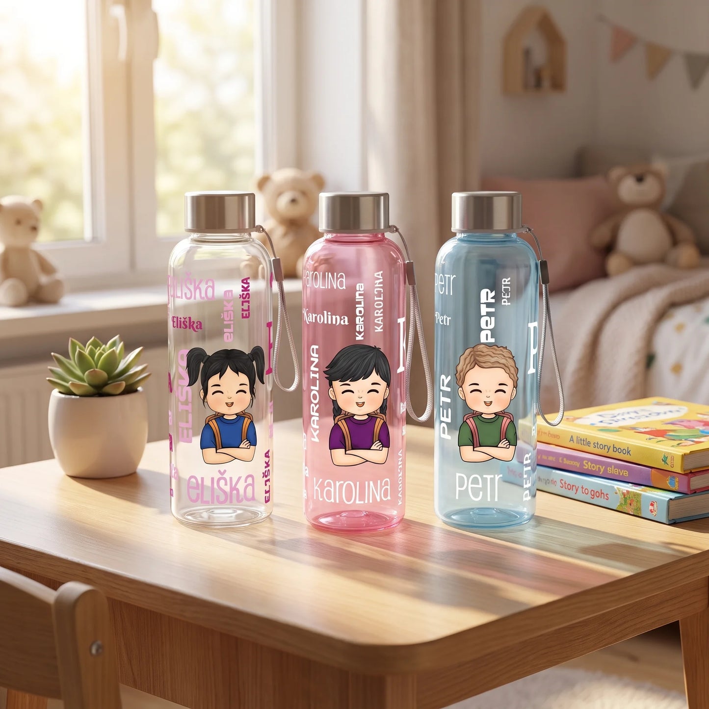 Tritanová lahev 500 ml do školy pro děti