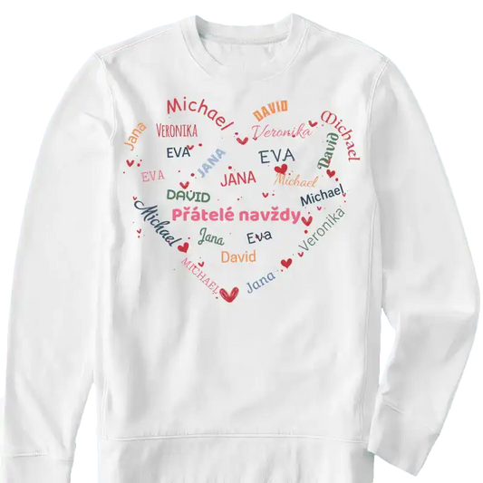 Mikina - Přátelé navždy - Až 10 lidí - Climo.cz