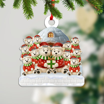 Personalizovaná akrylová ozdoba, vánoční dárek 8