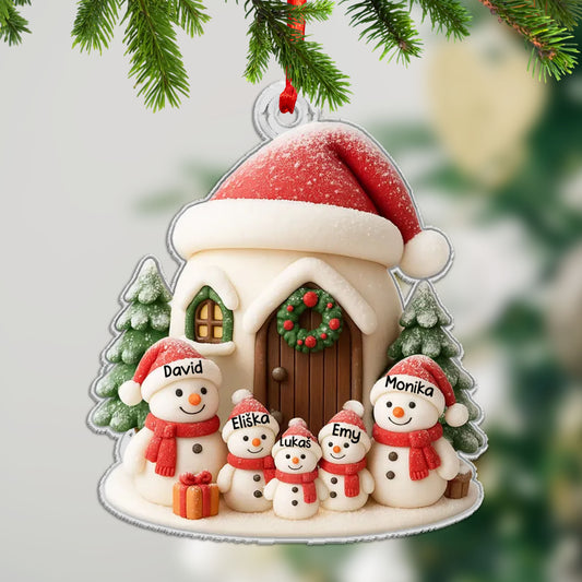 Personalizovaná akrylová ozdoba, vánoční dárek 20