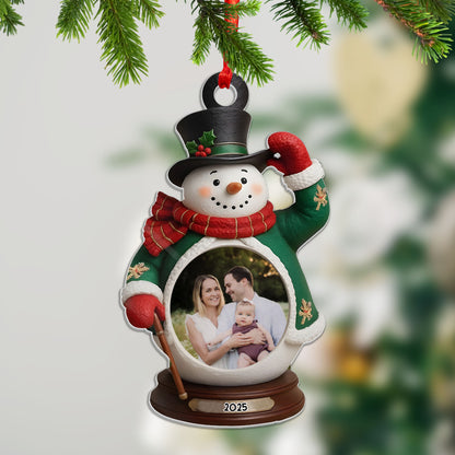 Personalizovaná akrylová ozdoba, vánoční dárek 15