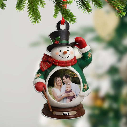 Personalizovaná akrylová ozdoba, vánoční dárek 15