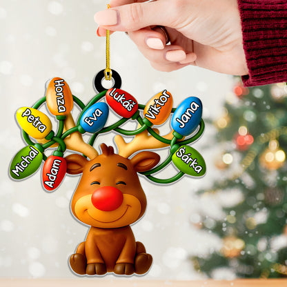 Personalizovaná akrylová ozdoba, vánoční dárek 10