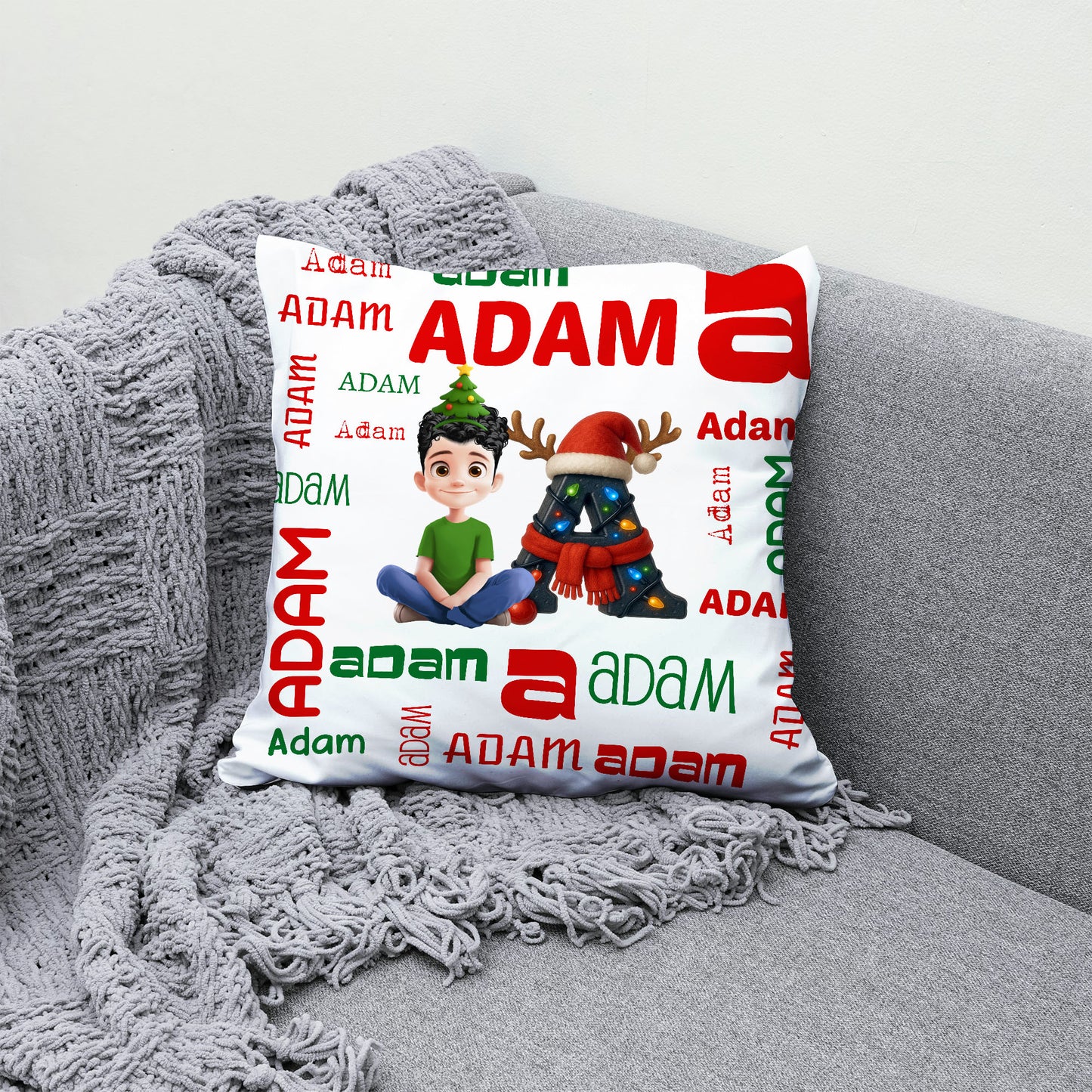 Polštář - Vánoční jméno 2
