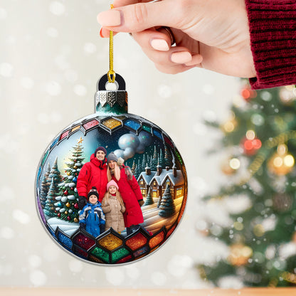 Personalizovaná akrylová ozdoba, vánoční dárek  25