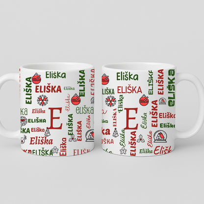 2+2 ZDARMA - Hrnek - Vanoční jméno 2