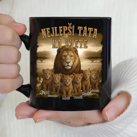 Hrnek  černý - Nejlepší táta na světě 12