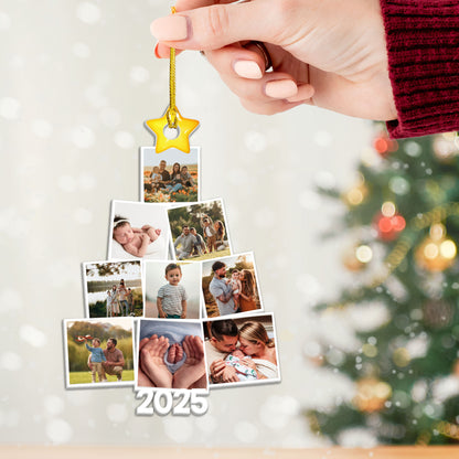 Personalizovaná akrylová ozdoba, vánoční dárek 9