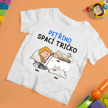 Dětské tričko - Spací triko - až 6 mazlíčci