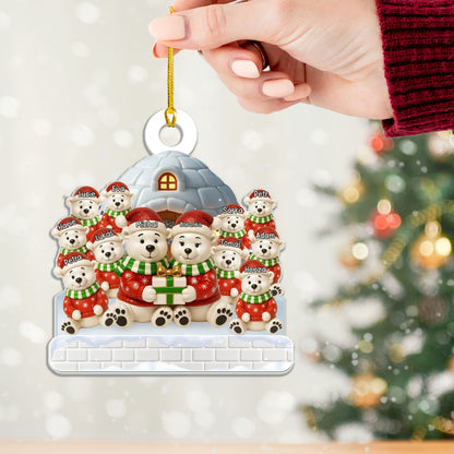 Personalizovaná akrylová ozdoba, vánoční dárek 8