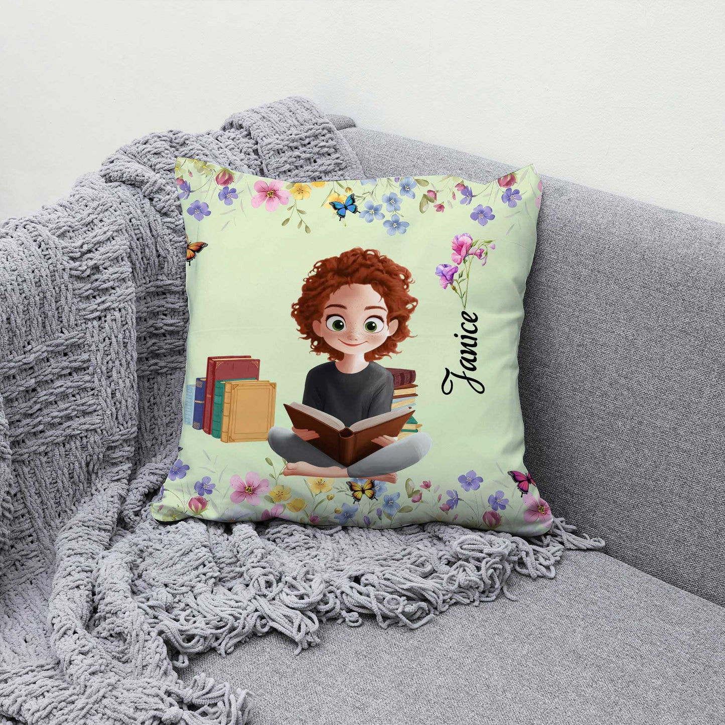 Polštář - Jen holka, která miluje knihy 11