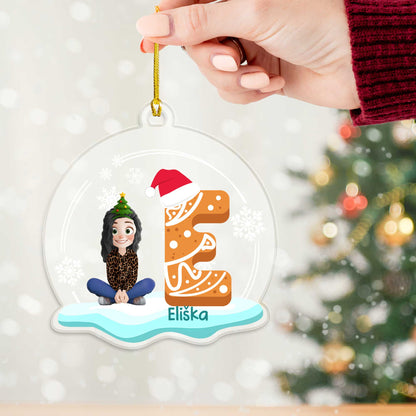 Personalizovaná akrylová ozdoba, vánoční dárek 70