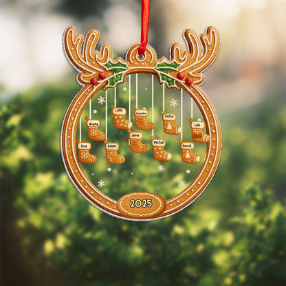 Personalizovaná akrylová ozdoba, vánoční dárek 3