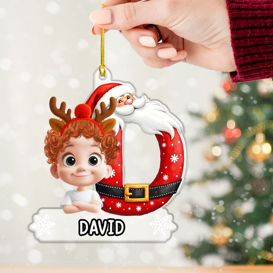 Personalizovaná akrylová ozdoba, vánoční dárek  533