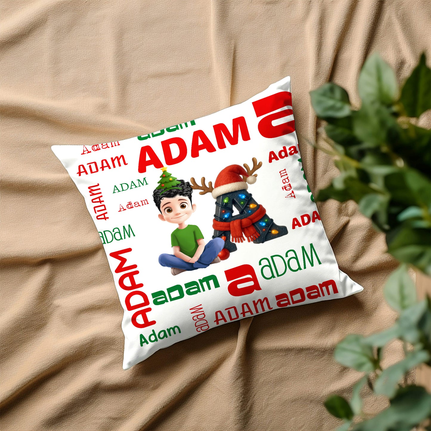 Polštář - Vánoční jméno 2