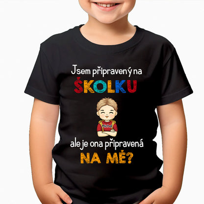 Sada 2 triček - Jsem připraven/a ale je ona připravena na mě ?