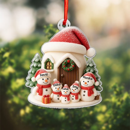 Personalizovaná akrylová ozdoba, vánoční dárek 20