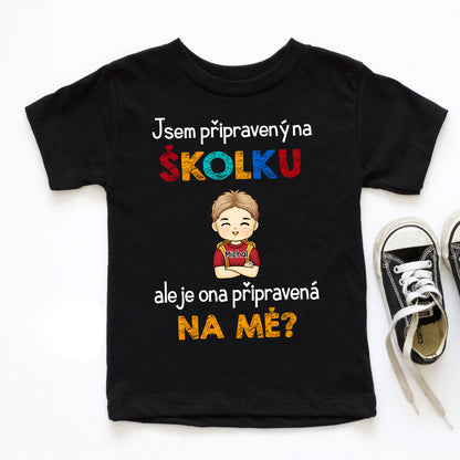 Sada 2 triček - Jsem připraven/a ale je ona připravena na mě ?