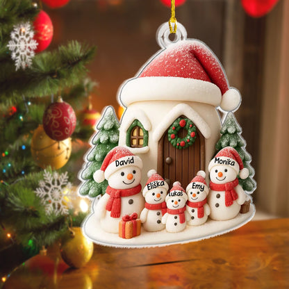 Personalizovaná akrylová ozdoba, vánoční dárek 20