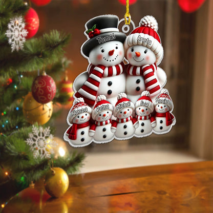 Personalizovaná akrylová ozdoba, vánoční dárek 48