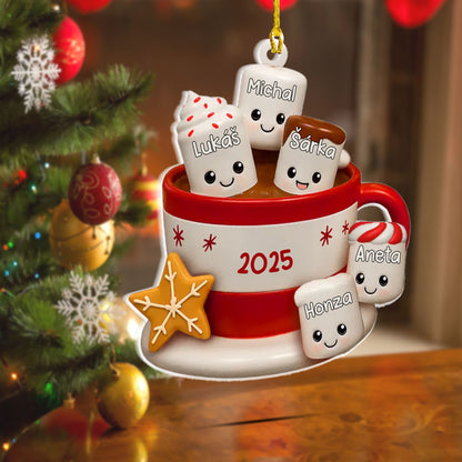 Personalizovaná akrylová ozdoba, vánoční dárek 11