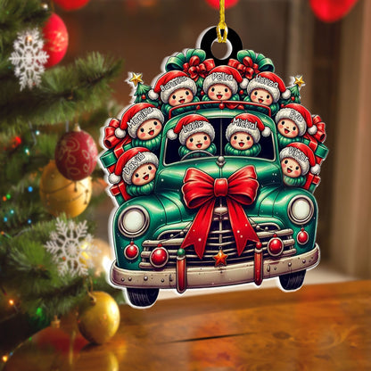 Personalizovaná akrylová ozdoba, vánoční dárek 16